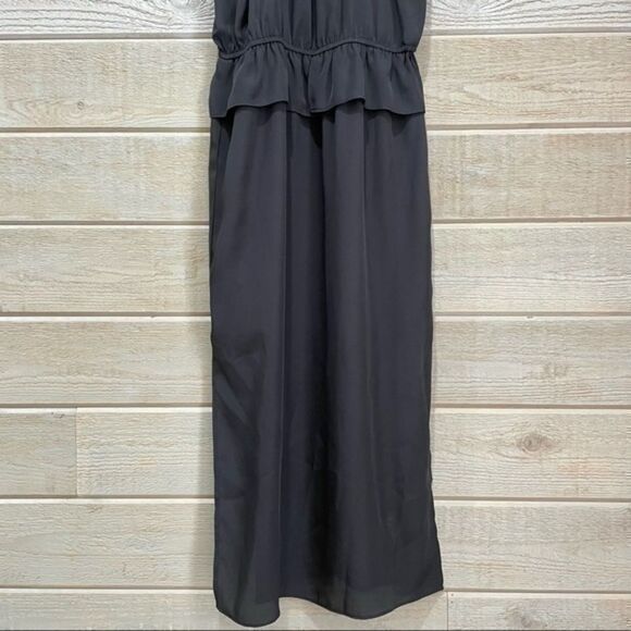 BCBG Peplum Waist Slip Dress - Picture 3 of 8